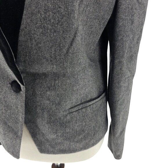 Donnybrook Womens Wool Blend Blazer Jacket Size 11/12 Gray - Picture 6 of 14